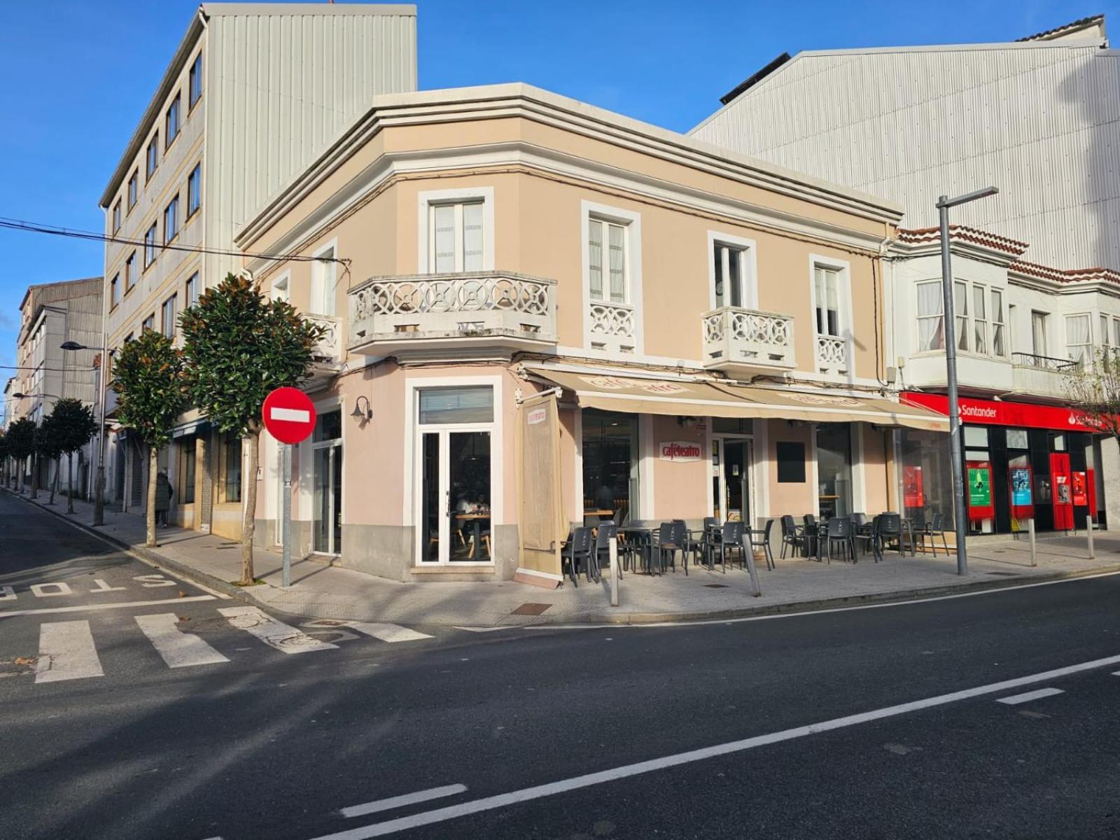 Apartamento Cafe Teatro Arzúa Kültér fotó